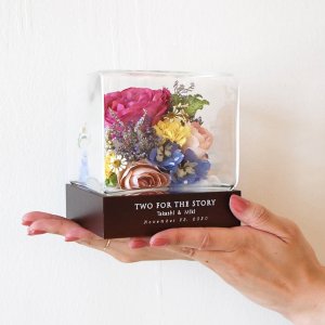 ブーケをドライフラワーにして残す、人気商品1